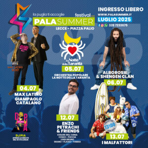 locandina Palassumer Live 2025