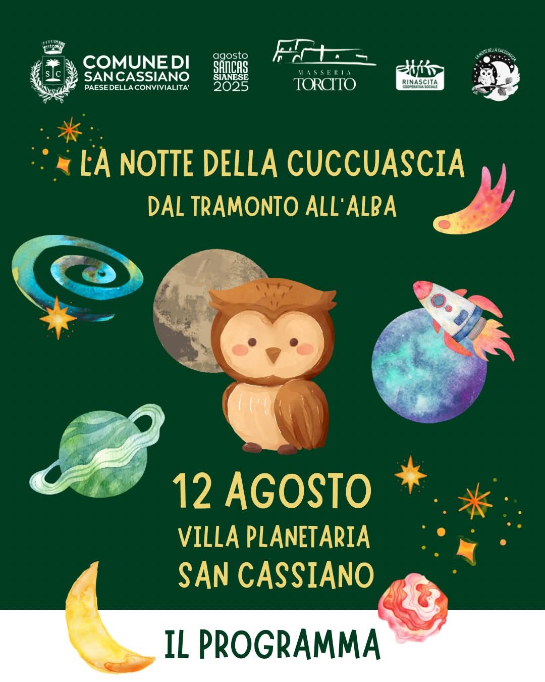 Featured image for “La notte della Cuccuascia a San Cassiano”