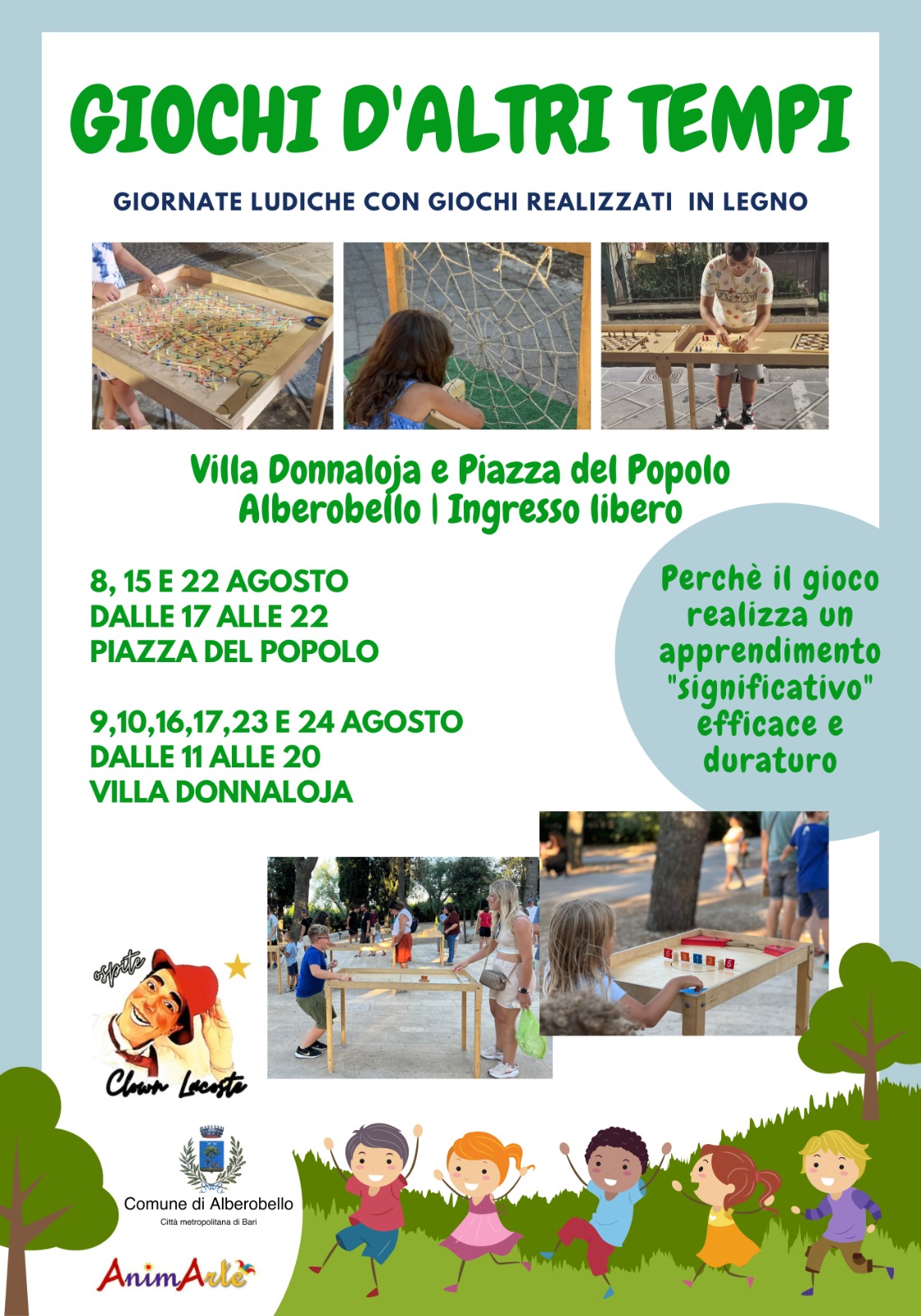 Featured image for “Al via la terza edizione di “Giochi d’altri tempi””