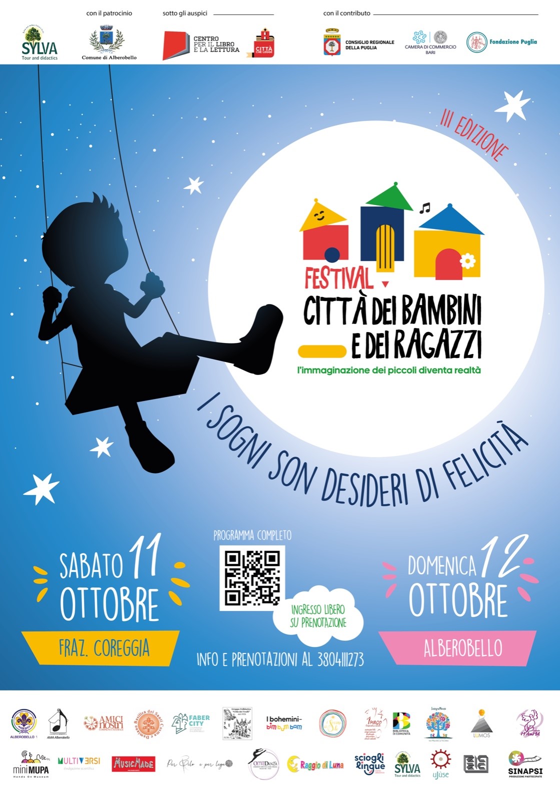 Featured image for “Ad Alberobello al via terza edizione del Festival Città dei Bambini e dei Ragazzi”