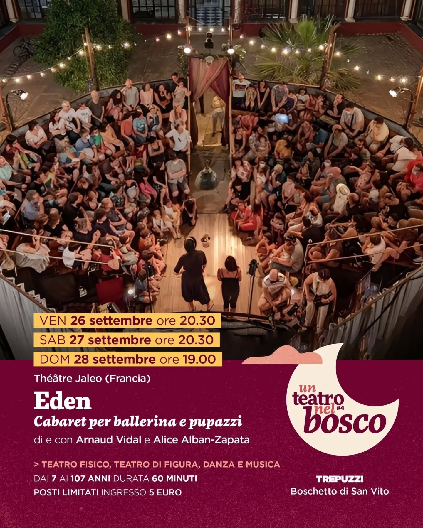 Featured image for “Un teatro nel bosco #4 – Eden”