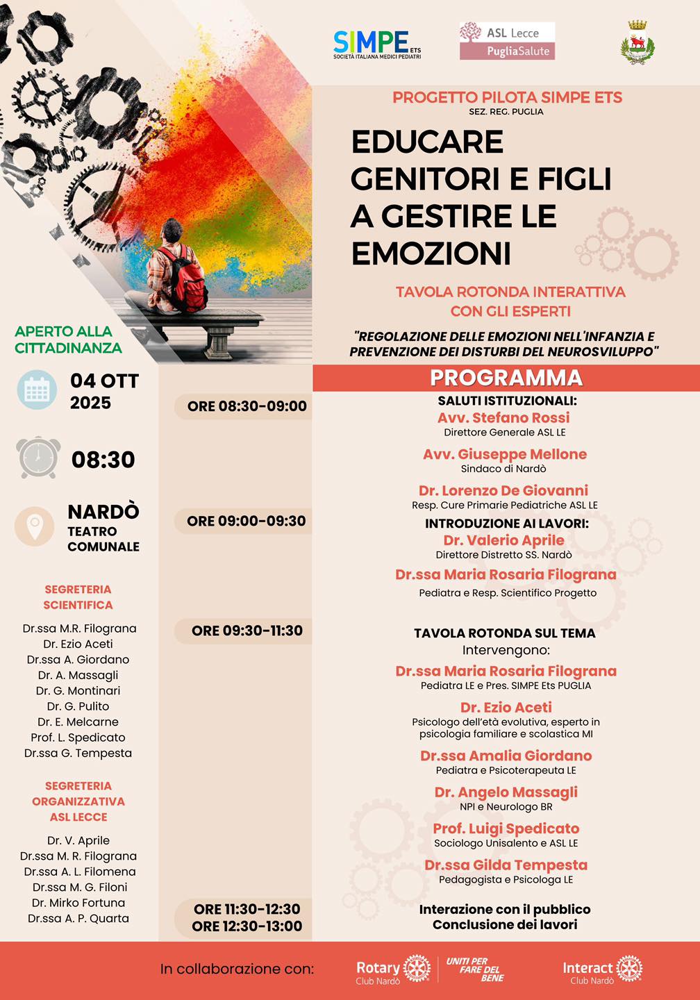 Featured image for “Educare genitori e figli a gestire le emozioni”