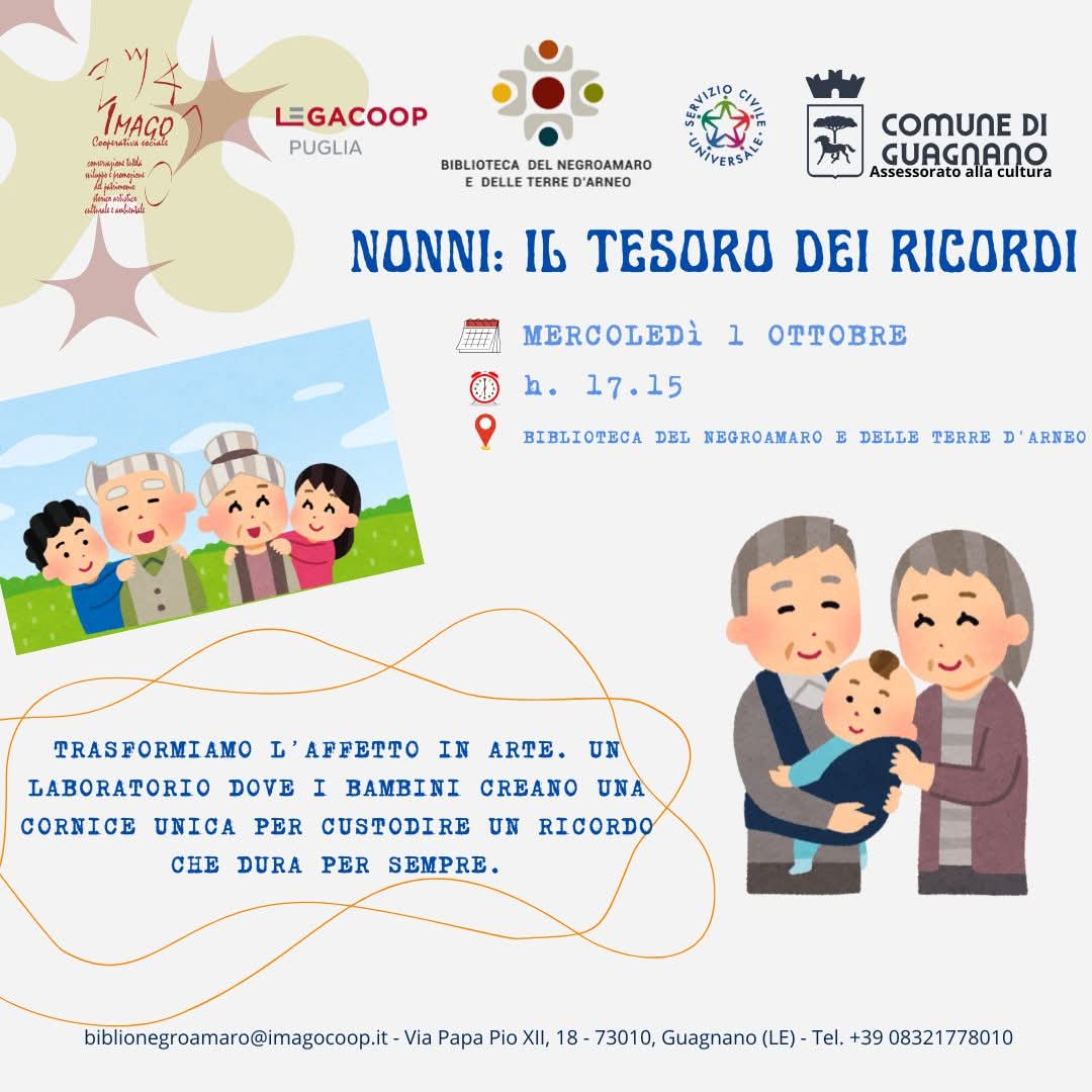 Featured image for “Nonni: il tesoro dei ricordi”