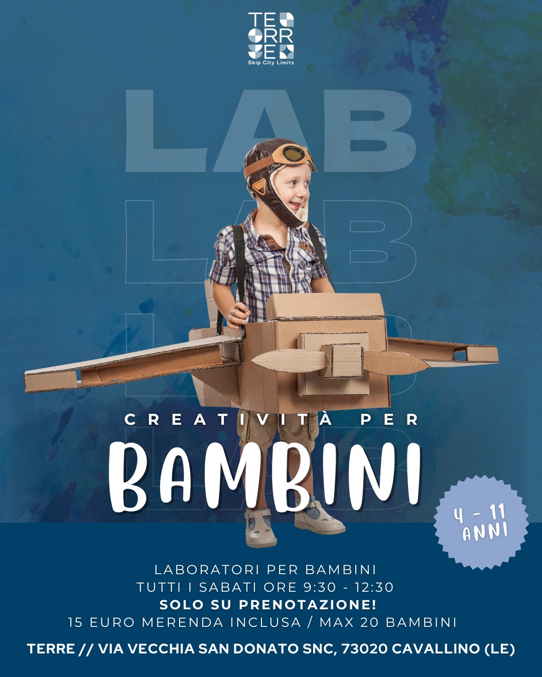 Featured image for “Creatività per bambini a Terre”