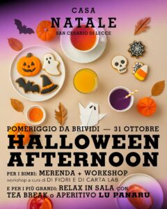 Locandina Halloween 2025 Casa Natale San Cesario