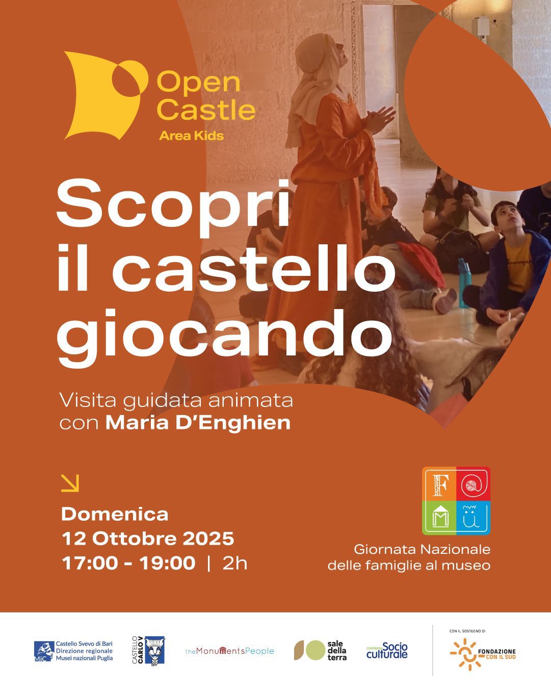 Locandina Open Castel Lecce Carlo V 2025