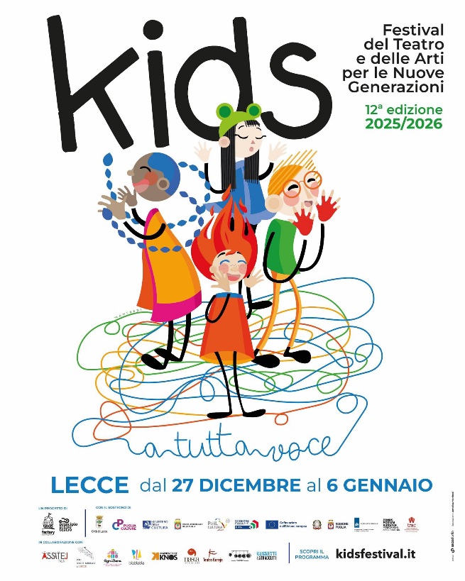 Featured image for “Kids Festival 2025-2026: al via l’undicesima edizione dal 27 dicembre al 6 gennaio”