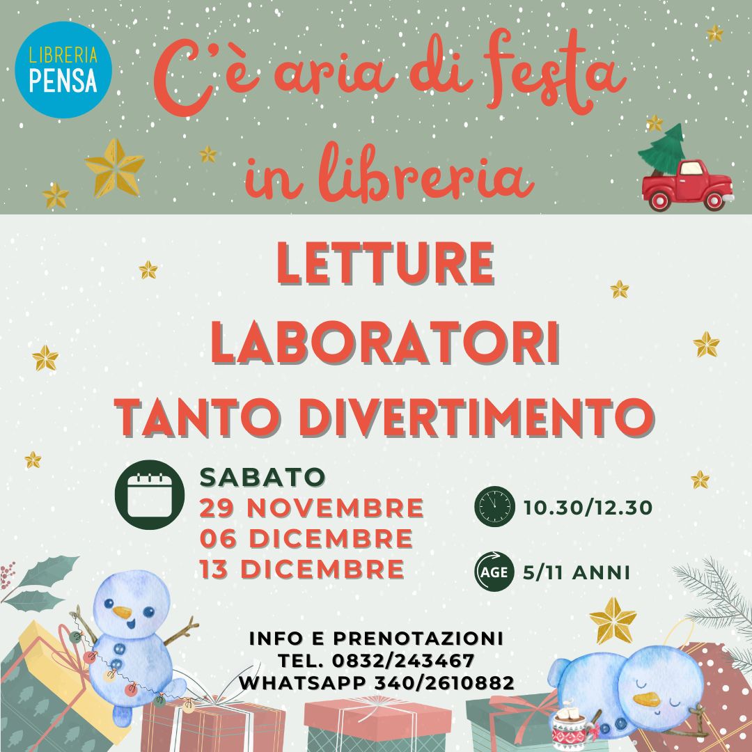 Featured image for “C’è aria di festa in libreria”