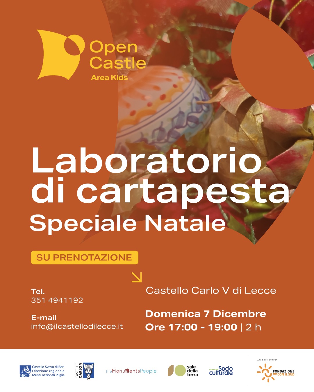 Featured image for “Laboratorio di cartapesta – Speciale Natale”