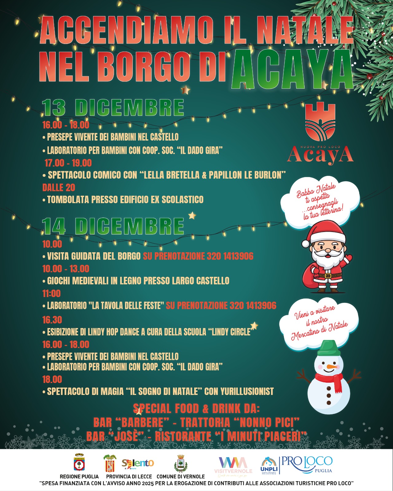 Featured image for “Accendiamo il Natale nel Borgo di Acaya”