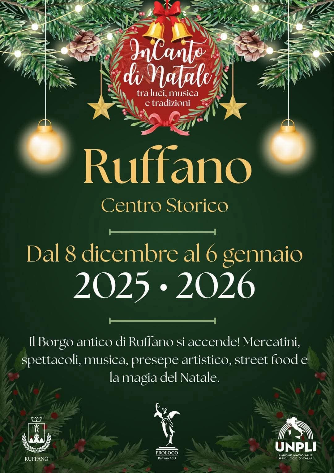 Featured image for “Incanto di Natale a Ruffano 2025”