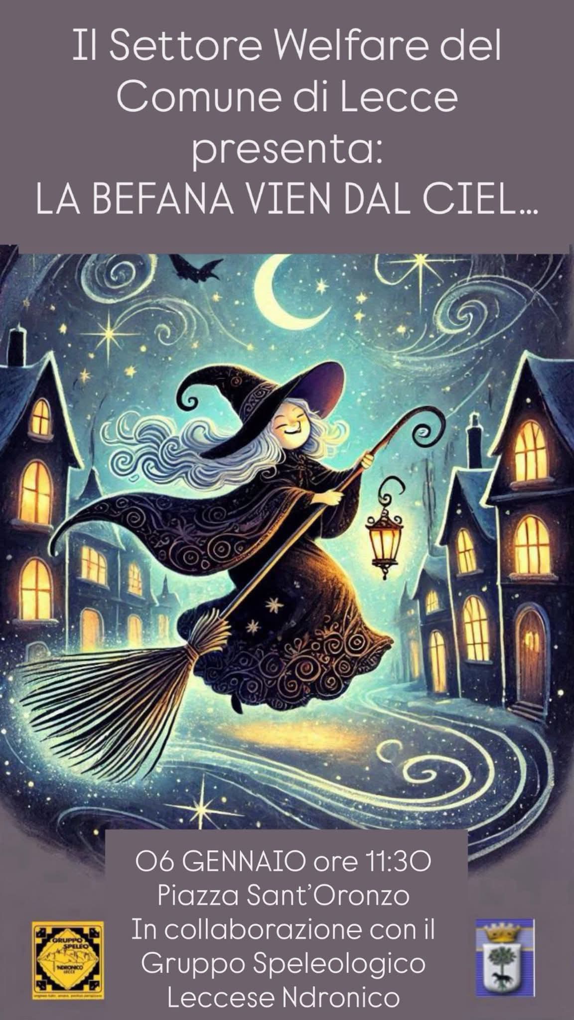 Featured image for “La Befana vien dal ciel”