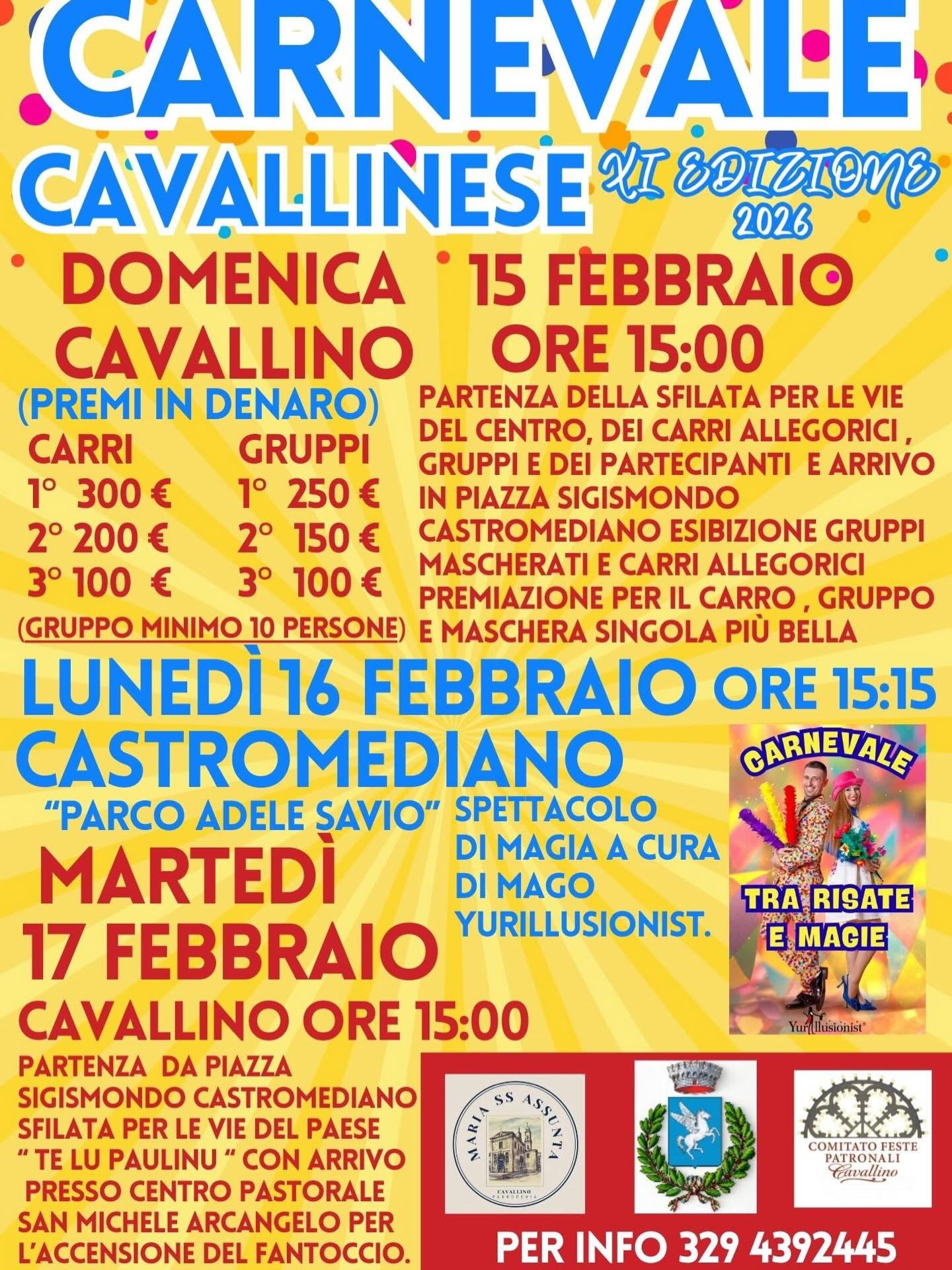 Featured image for “Carnevale cavallinese 2026”