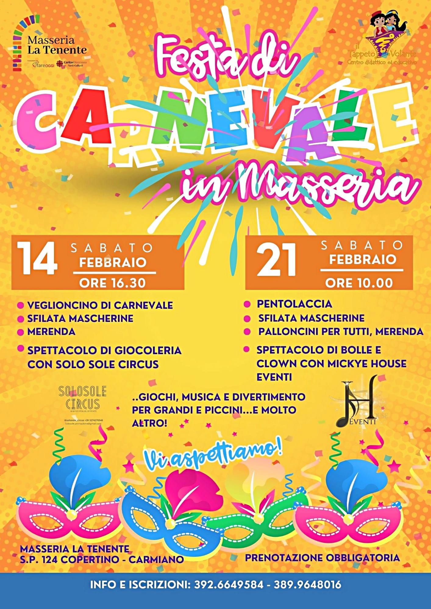 Featured image for “Carnevale in masseria”