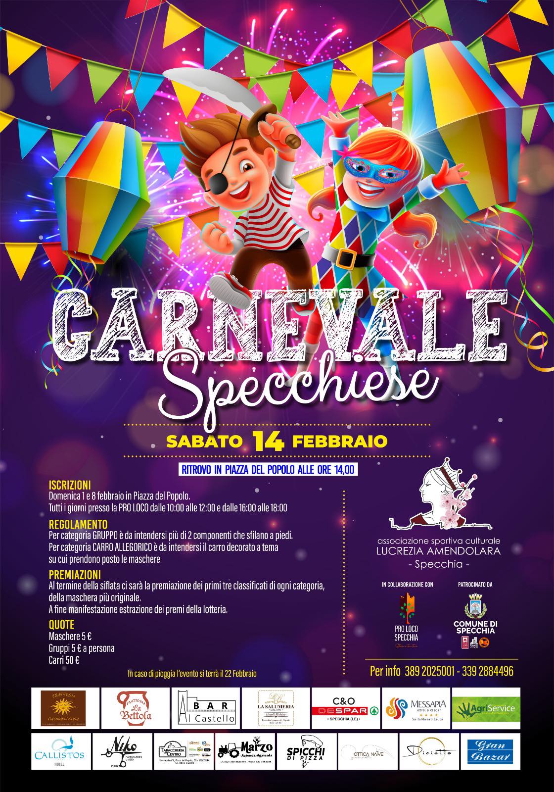 Featured image for “Carnevale specchiese 2026”