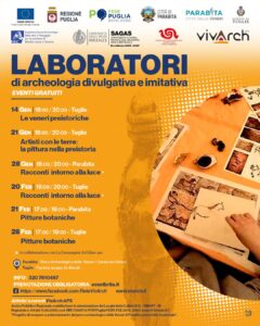 Laboratori Archeologia per bambini Vivarch Salento
