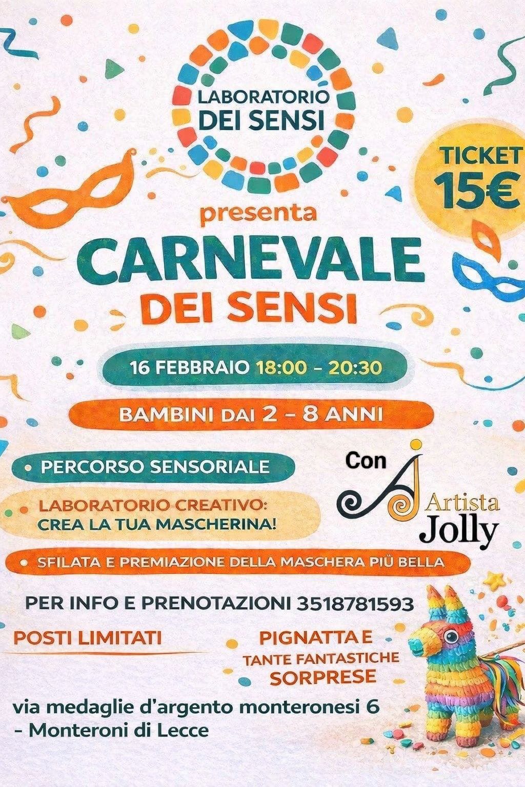 Featured image for “Carnevale dei sensi”