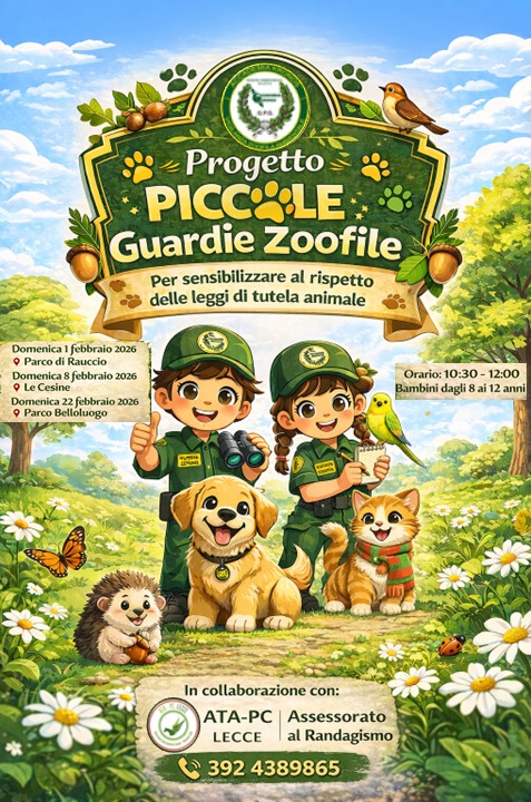 Featured image for “Prende il via il corso per Piccole Guardie Zoofile”