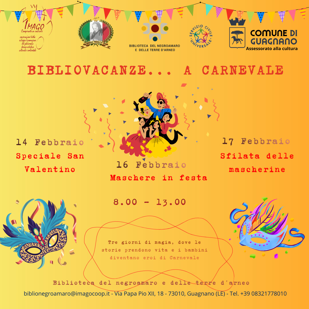 Featured image for “Bibliovacanze… a Carnevale”