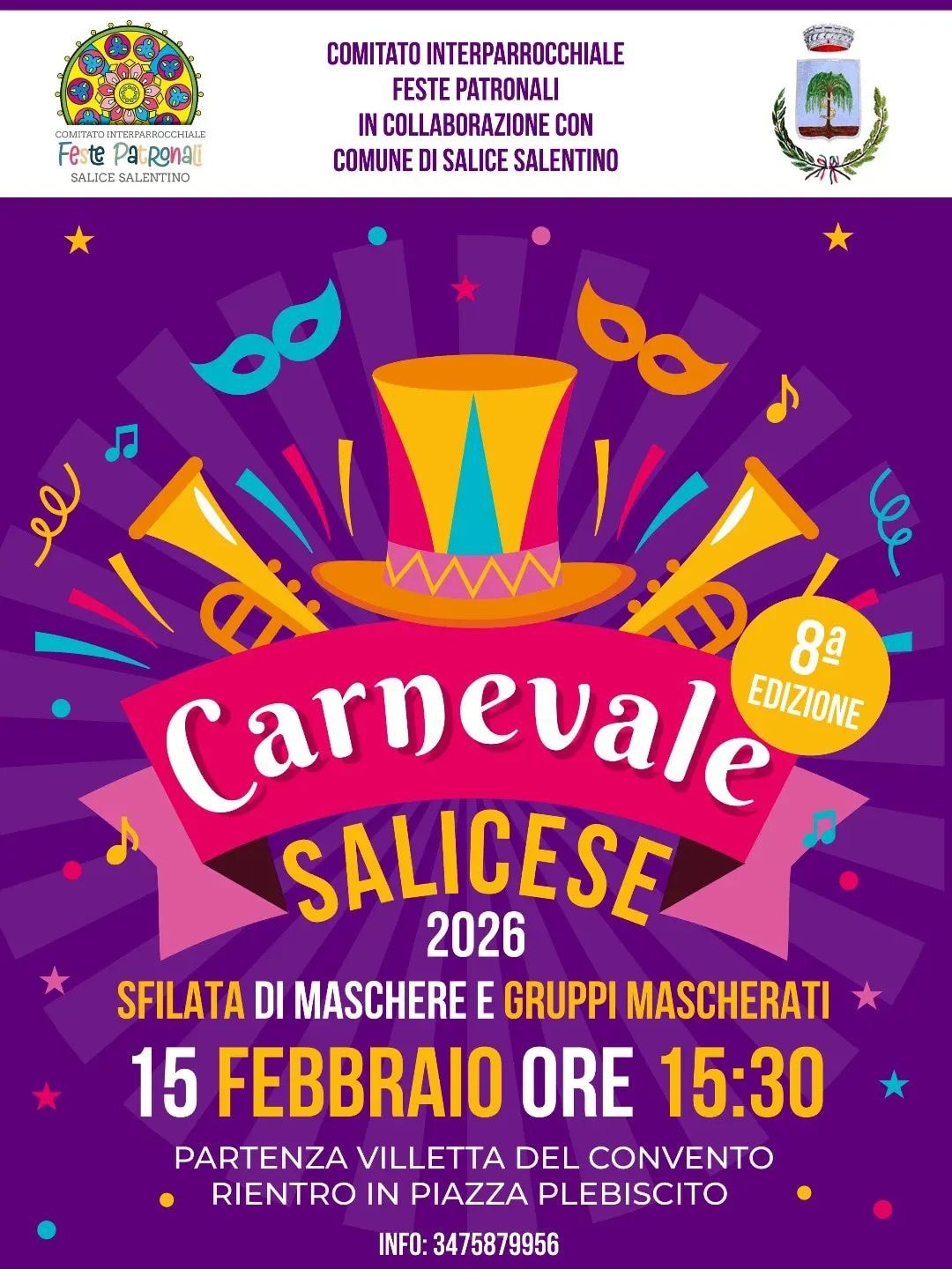 Featured image for “Carnevale salicese 2026”