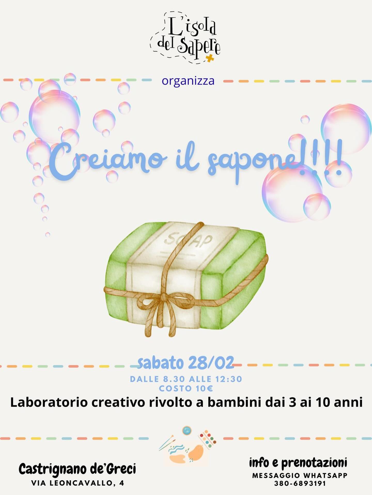 Featured image for “Creiamo il sapone”
