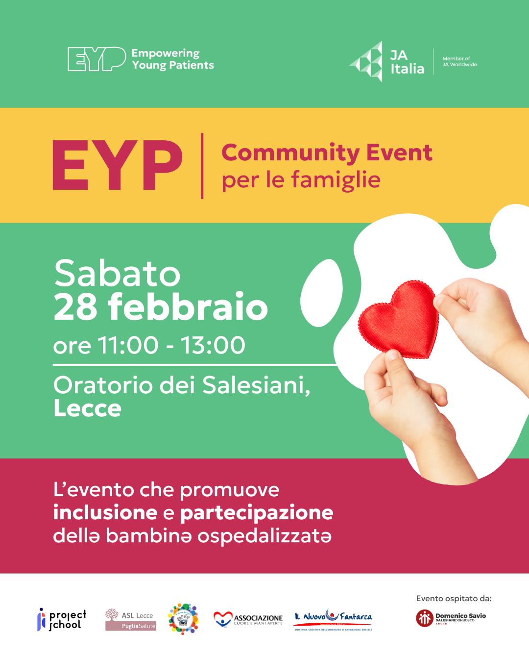 Featured image for “EYP – Community event per le famiglie”