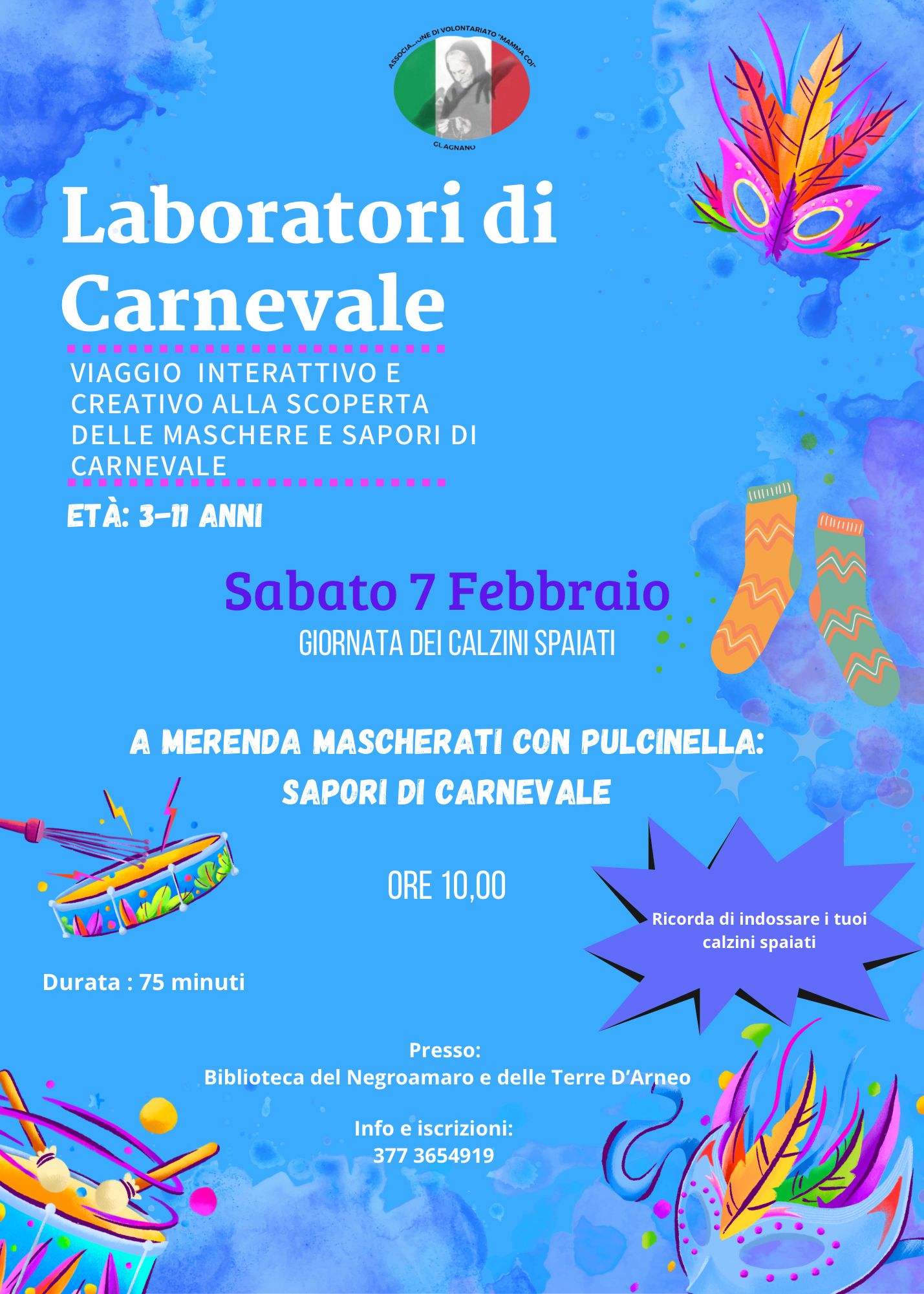 Featured image for “Laboratori di carnevale”