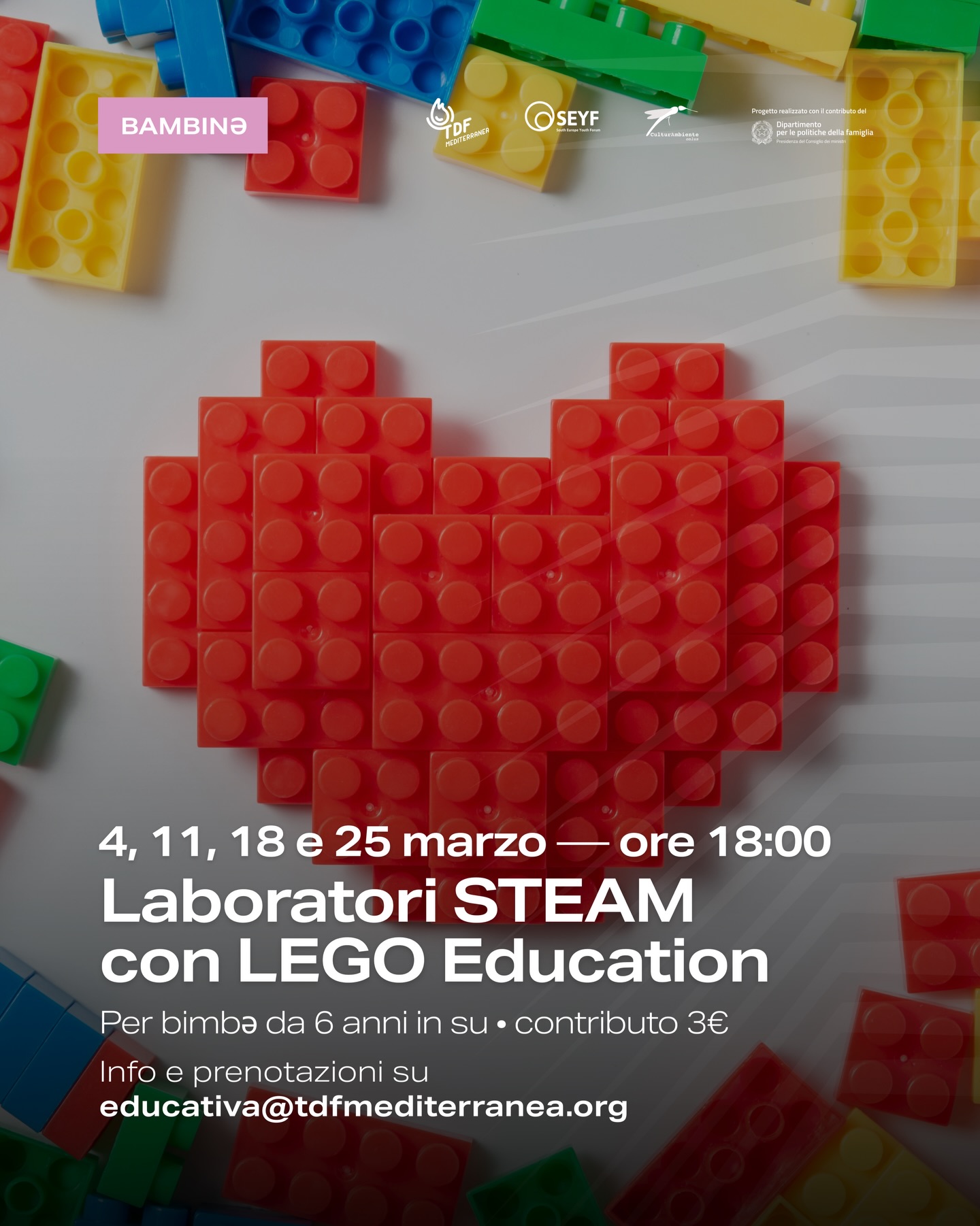Featured image for “laboratori STEAM con LEGO Education”