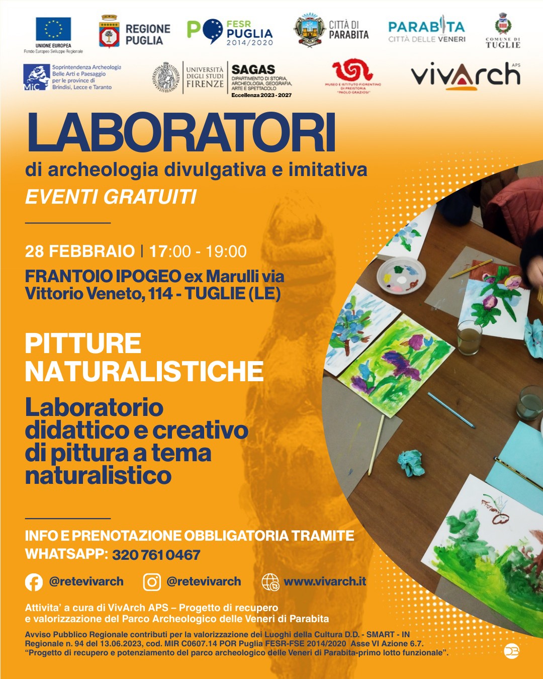 Featured image for “[LAB KIDS] PITTURE NATURALISTICHE”