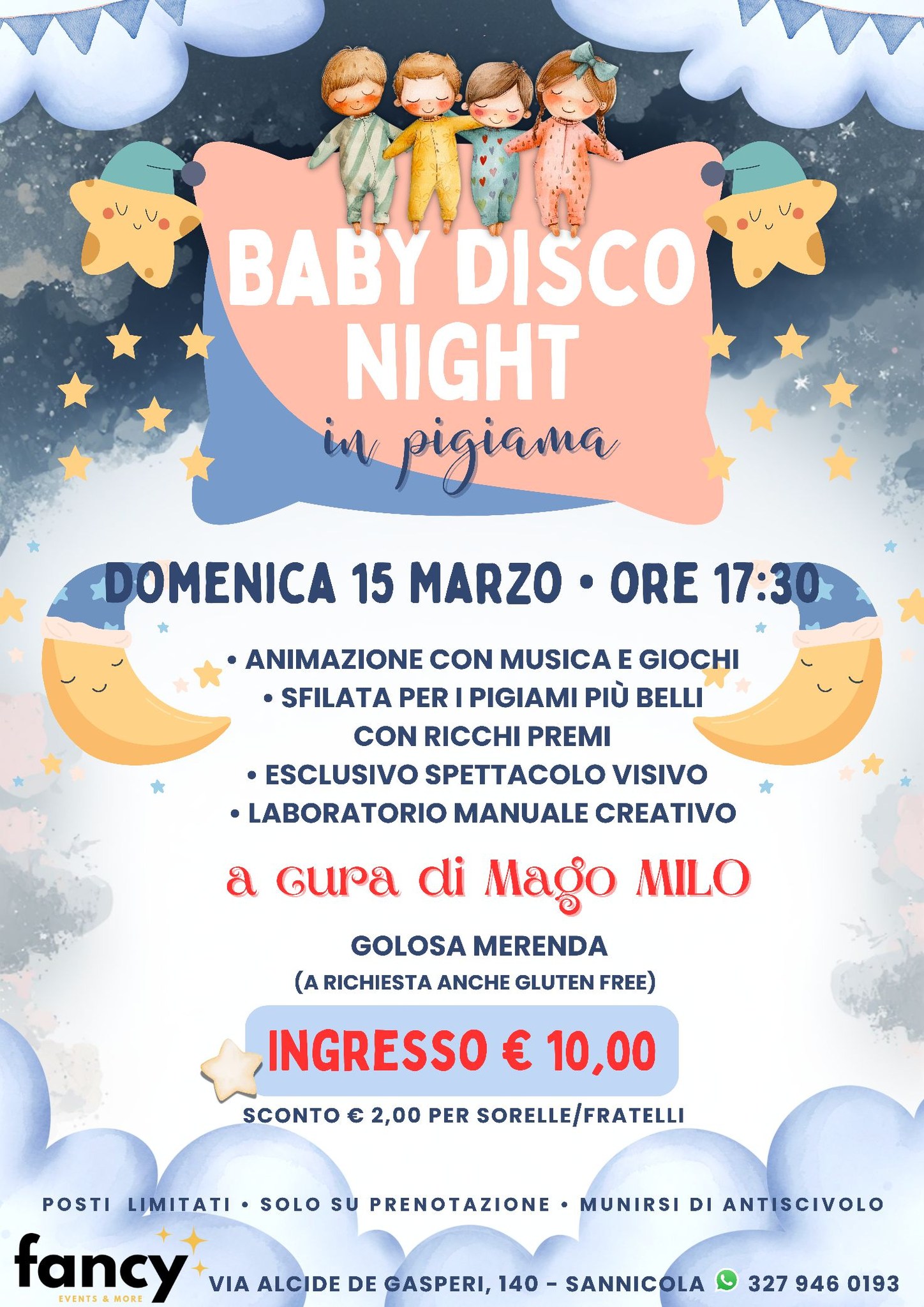 Featured image for “Baby disco night in pigiama”