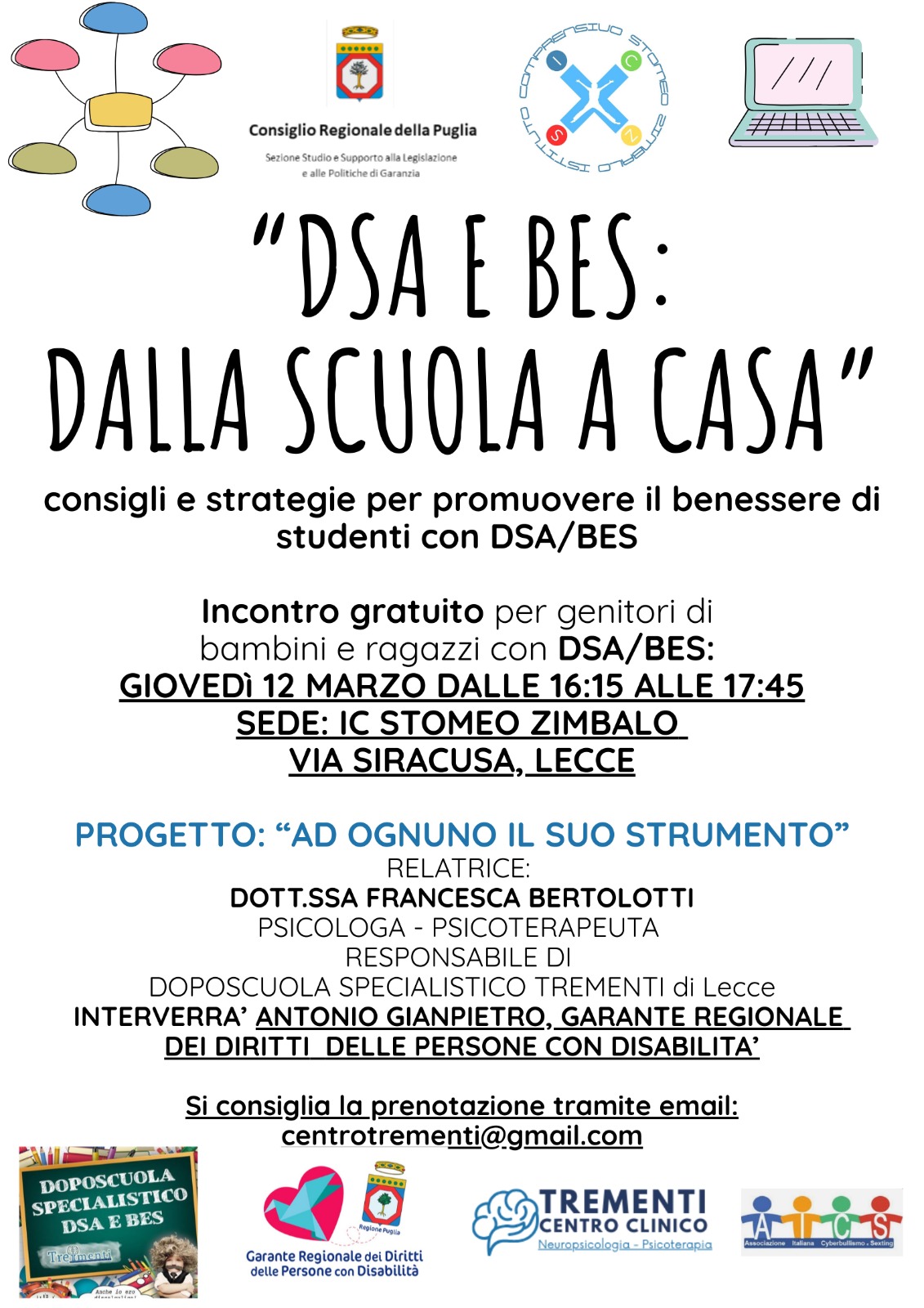 Featured image for “DSA e BES: dalla scuola a casa”