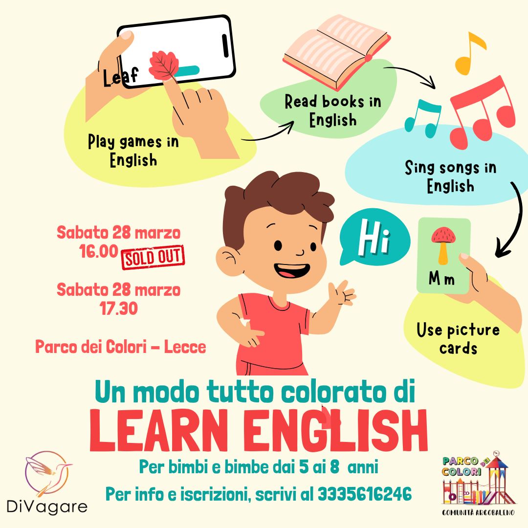 Featured image for “Un modo tutto colorato di Learn English”