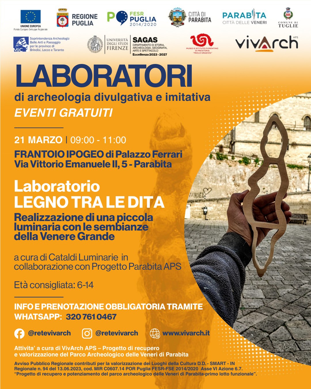 Featured image for “Legno tra le dita LAB”