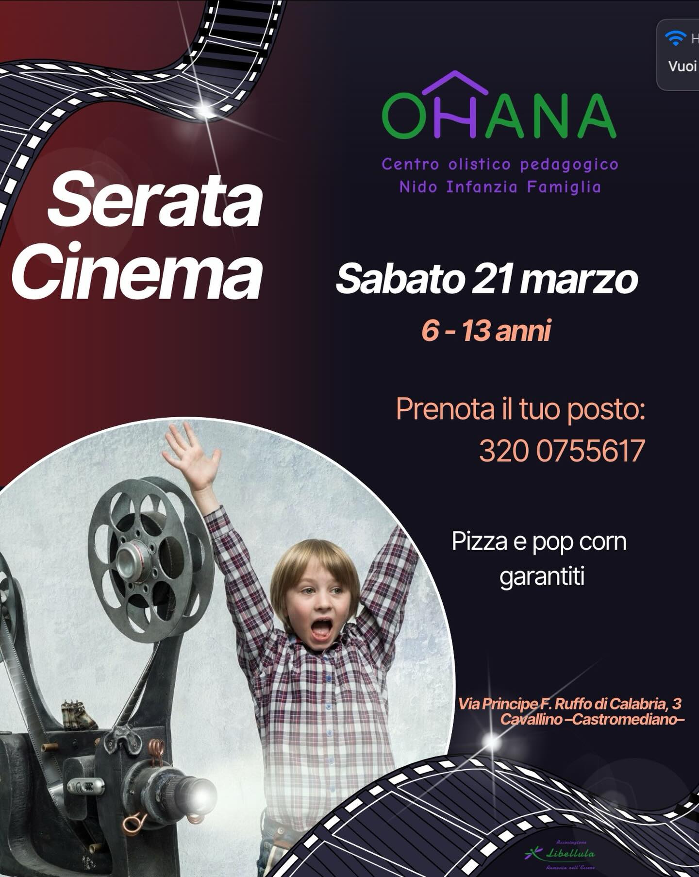 Featured image for “Serata cinema”