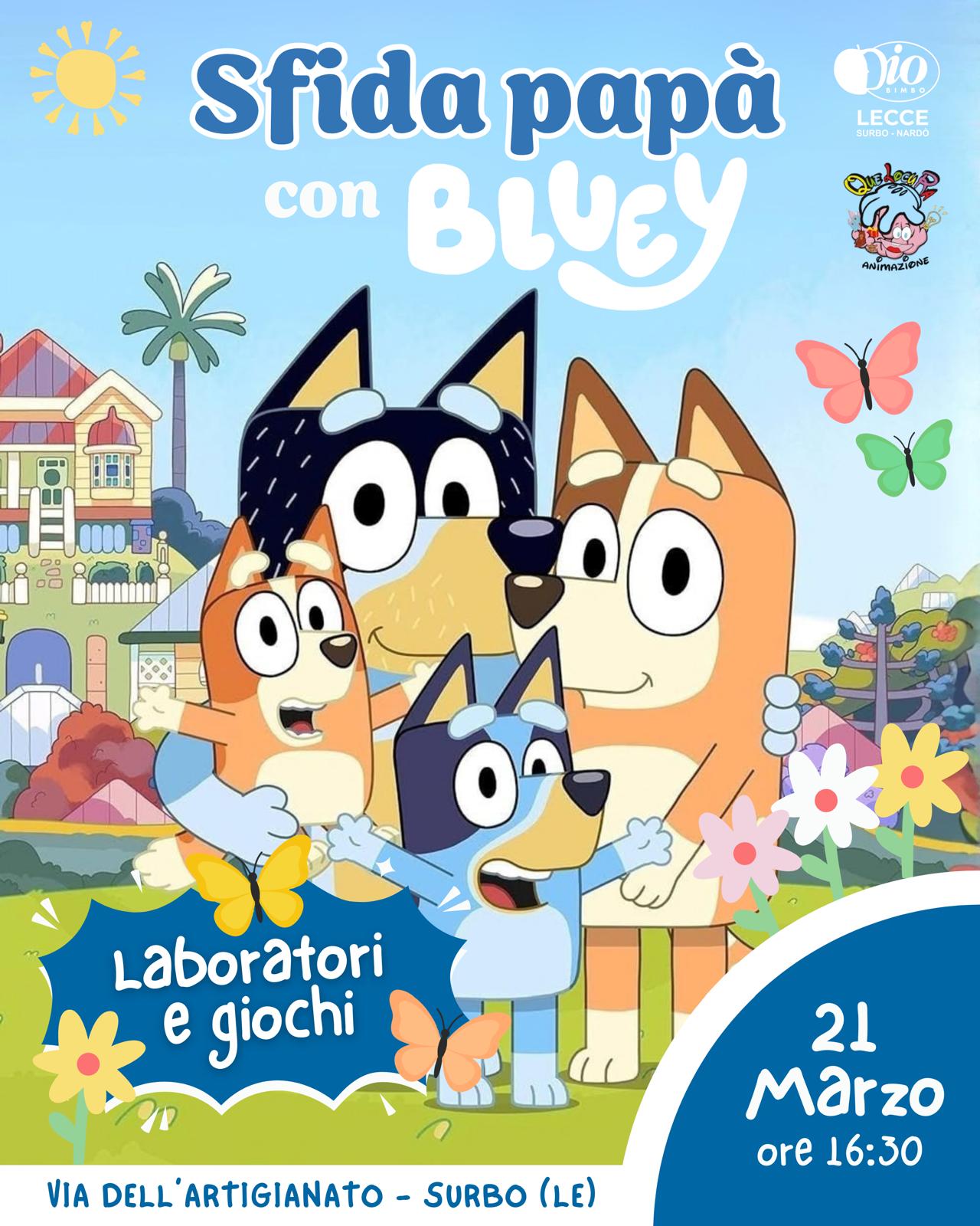 Featured image for “Sfida papà con Bluey”