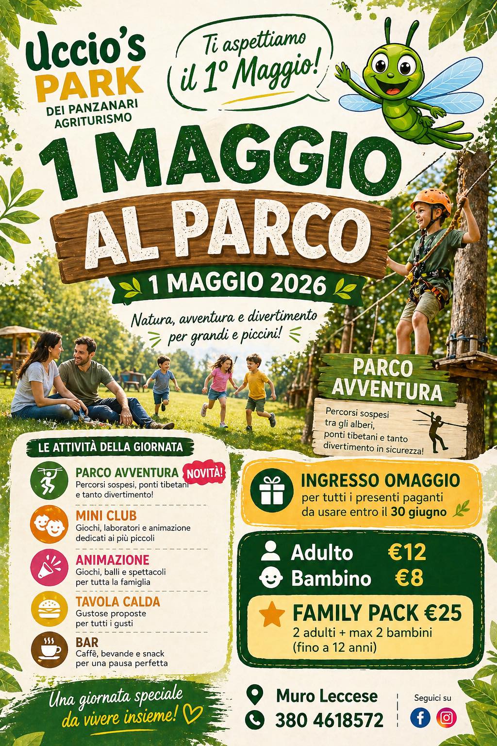 Featured image for “1 MAGGIO AL PARCO – Uccio’s Park”