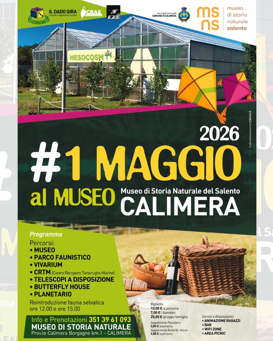 Featured image for “1° maggio al Museo di Storia Naturale di Calimera”