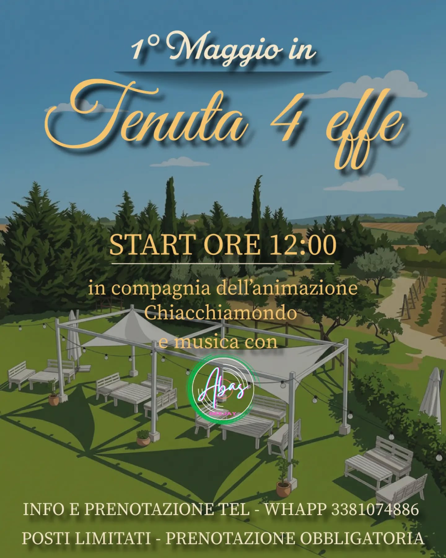 Featured image for “1° Maggio alla Tenuta 4 Effe”