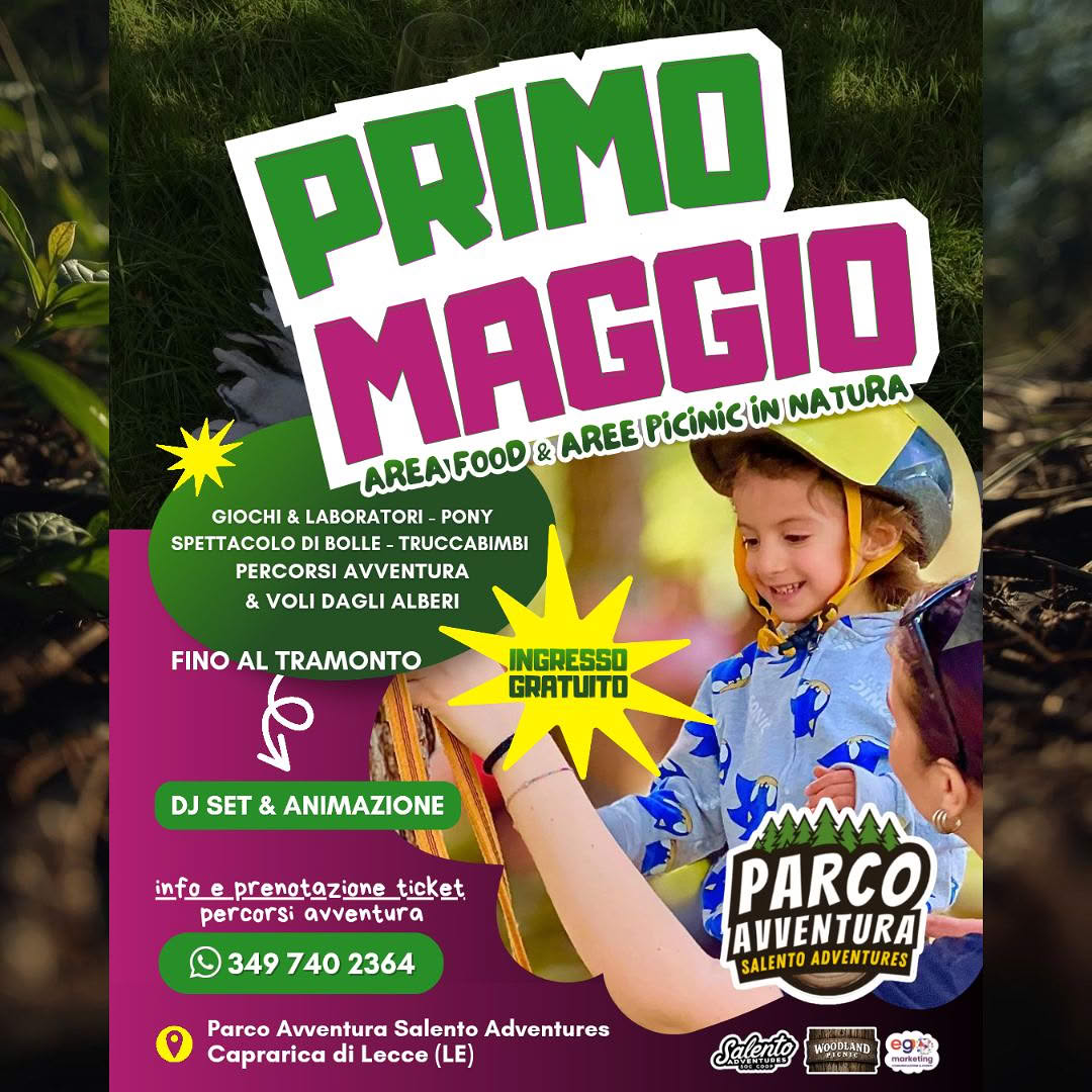 Featured image for “1° maggio al Parco Avventura”
