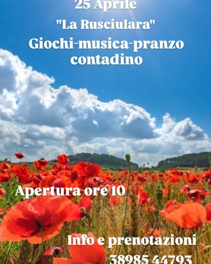 Featured image for “25 aprile a La Rusciulara”