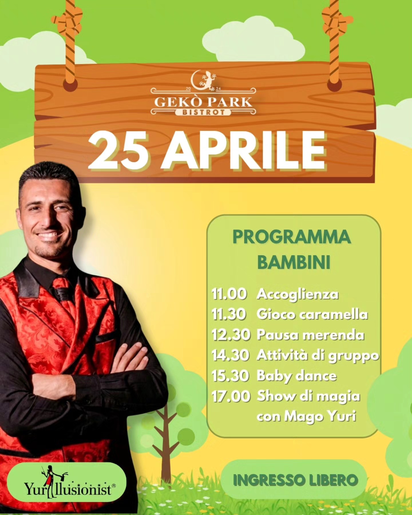 Featured image for “25 aprile al Gekò Park”