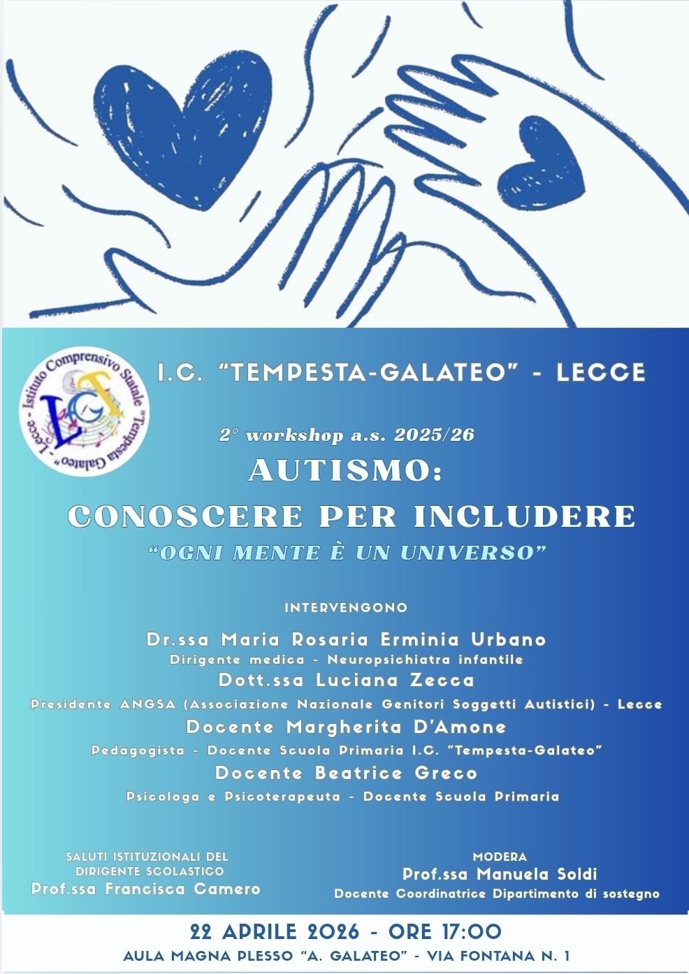 Featured image for “Autismo: conoscere per includere”