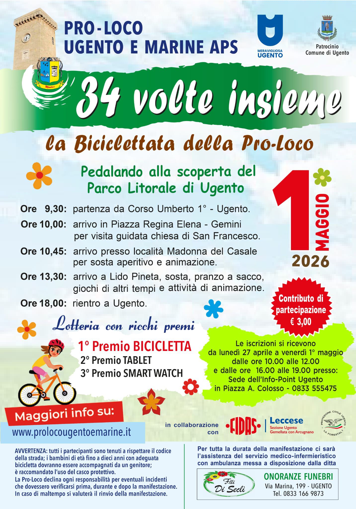 Featured image for “Passeggiata in Bicicletta “34 volte insieme””