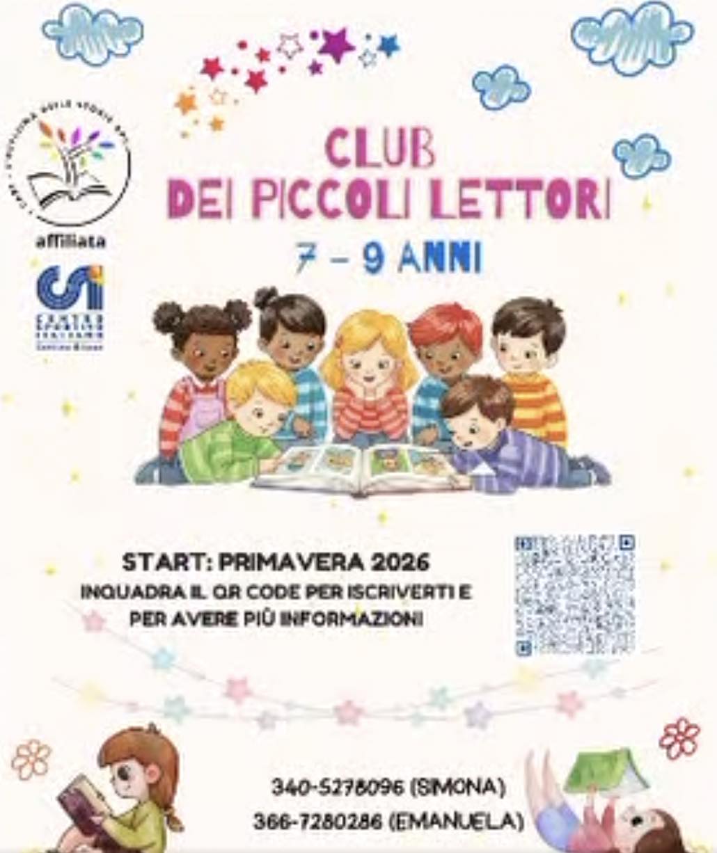 Featured image for “Club dei piccoli lettori”
