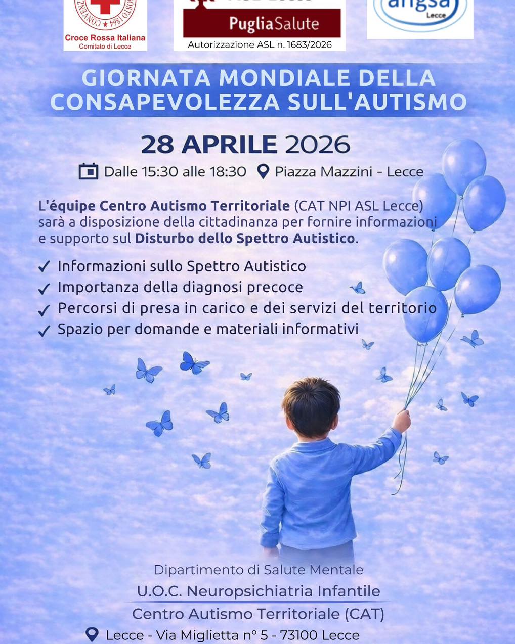 Featured image for “Giornata mondiale della consapevolezza sull’autismo”