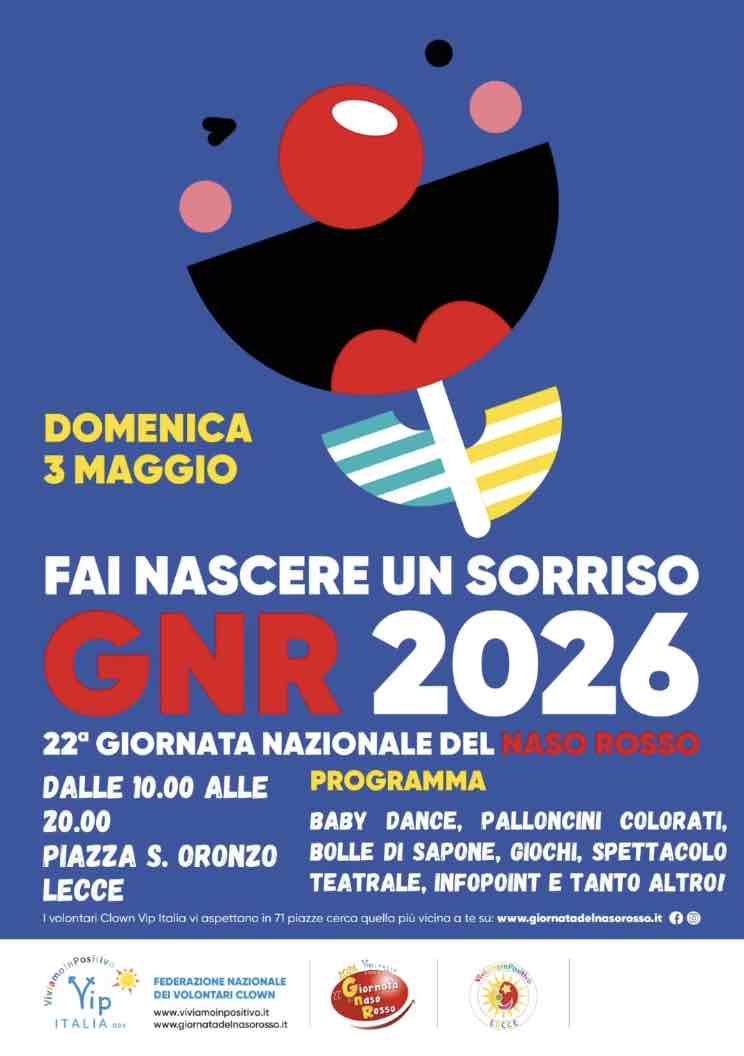Featured image for “Giornata Nazionale del Naso Rosso”