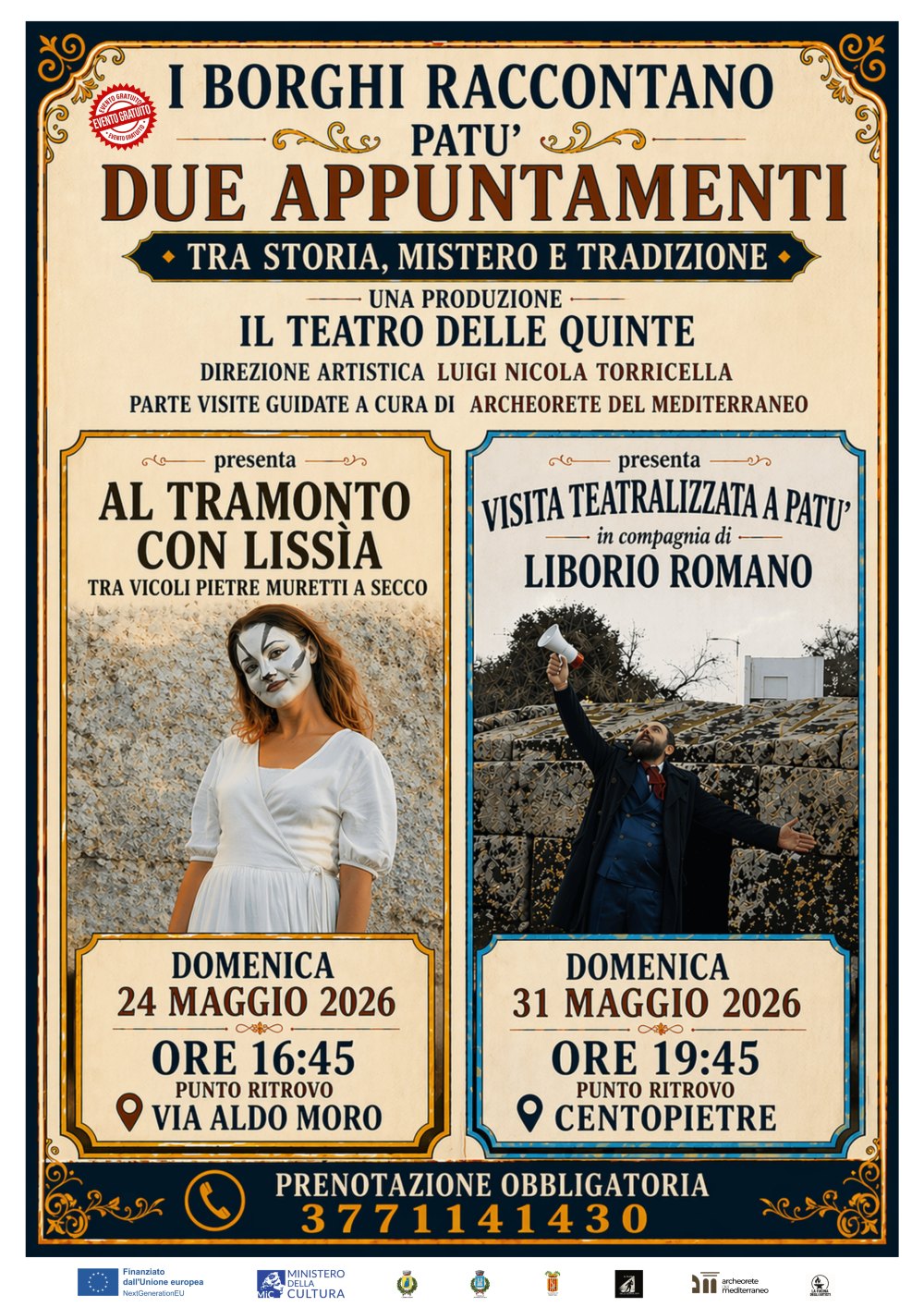 Featured image for “I Borghi Raccontano Patù”