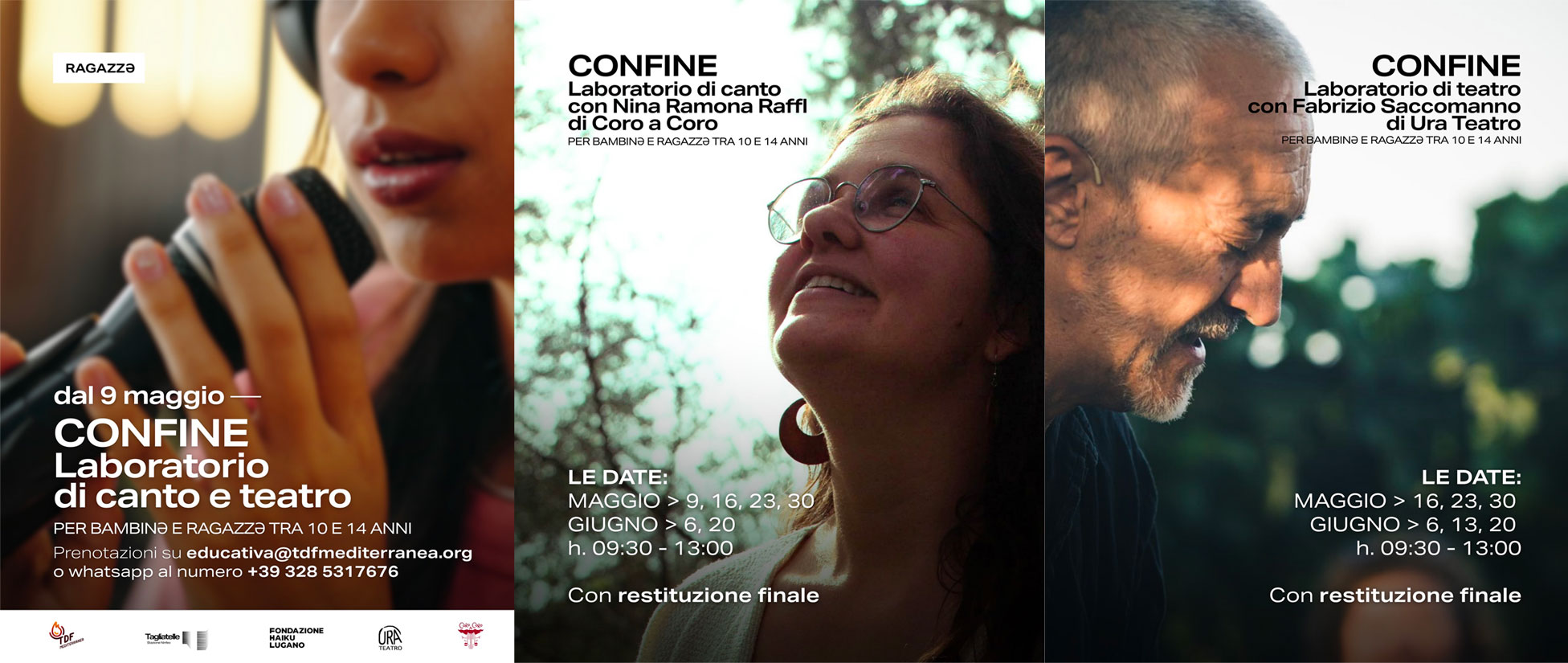 Featured image for “CONFINE – Laboratorio di canto e teatro per bambinə e ragazzə tra i 10 e i 14 anni”
