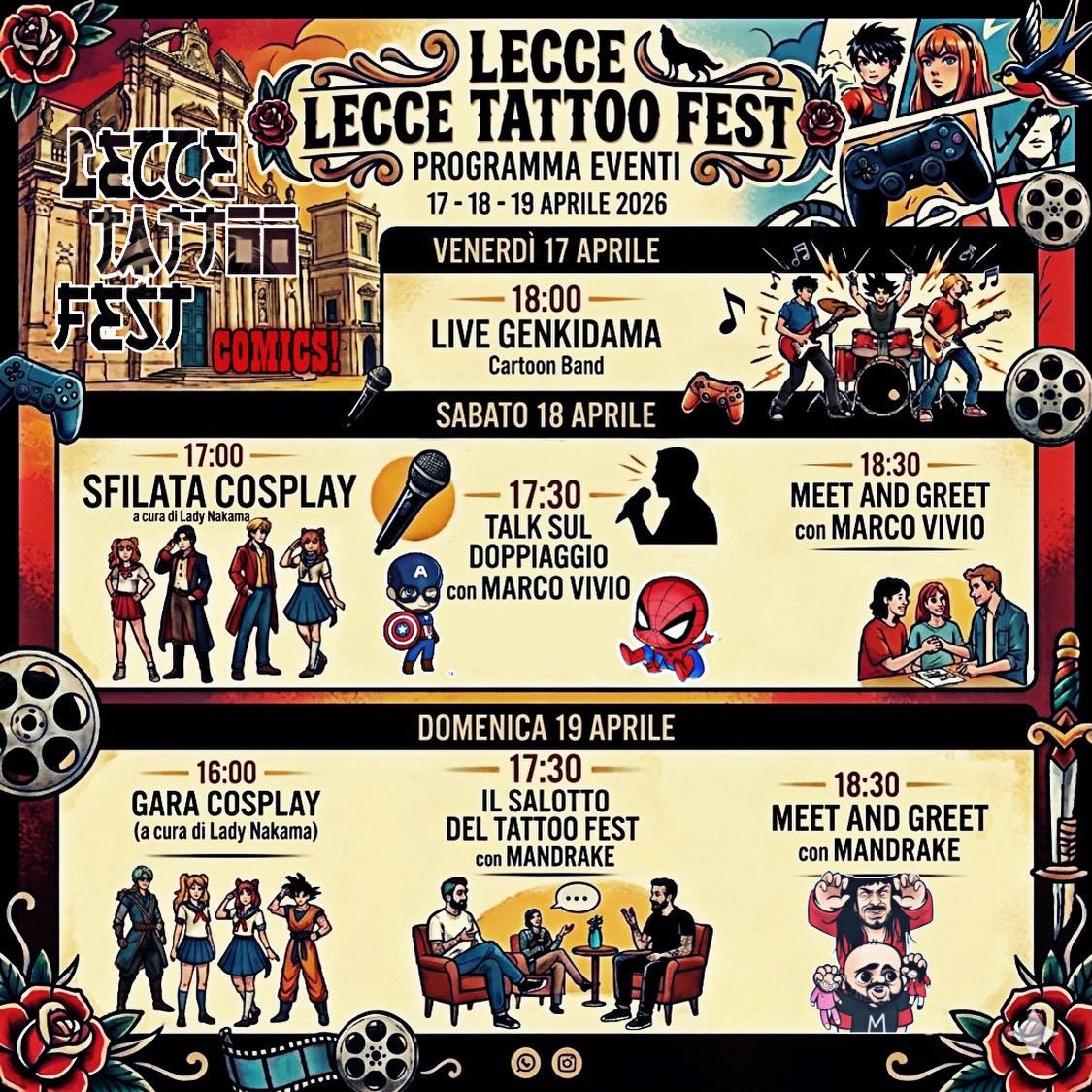Featured image for “Lecce Tatoo Fest”