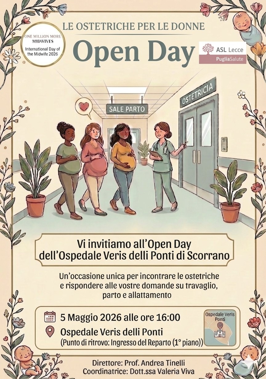 Featured image for “Open day sala parto”